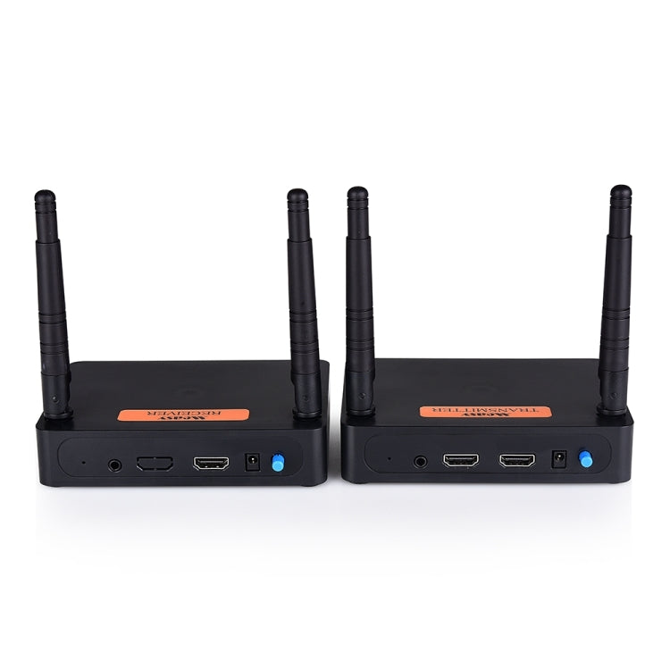 Measy FHD676 Full HD 1080P 3D 5-5.8GHz Wireless HDMI Transmitter (Transmitter + Receiver) Transmission Distance: 200m, Specifications:UK Plug - Set Top Box & Accessories by Measy | Online Shopping UK | buy2fix