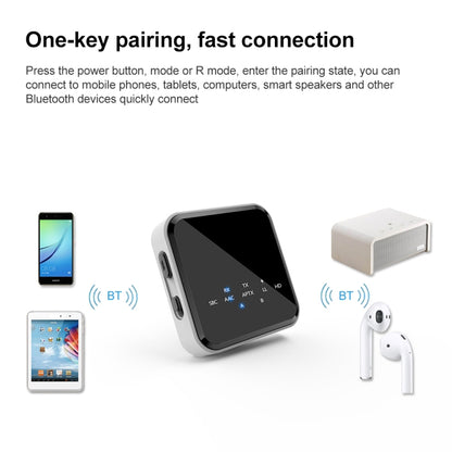 B29 2 in 1 Bluetooth 5.0 Audio Adapter Transmitter Receiver, Support AUX - Apple Accessories by buy2fix | Online Shopping UK | buy2fix