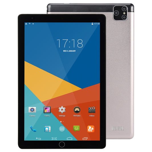 BDF P8 3G Phone Call Tablet PC, 8 inch, 2GB+32GB, Android 9.0, MTK8321 Octa Core Cortex-A7, Support Dual SIM & Bluetooth & WiFi & GPS, EU Plug(Grey) - BDF by BDF | Online Shopping UK | buy2fix