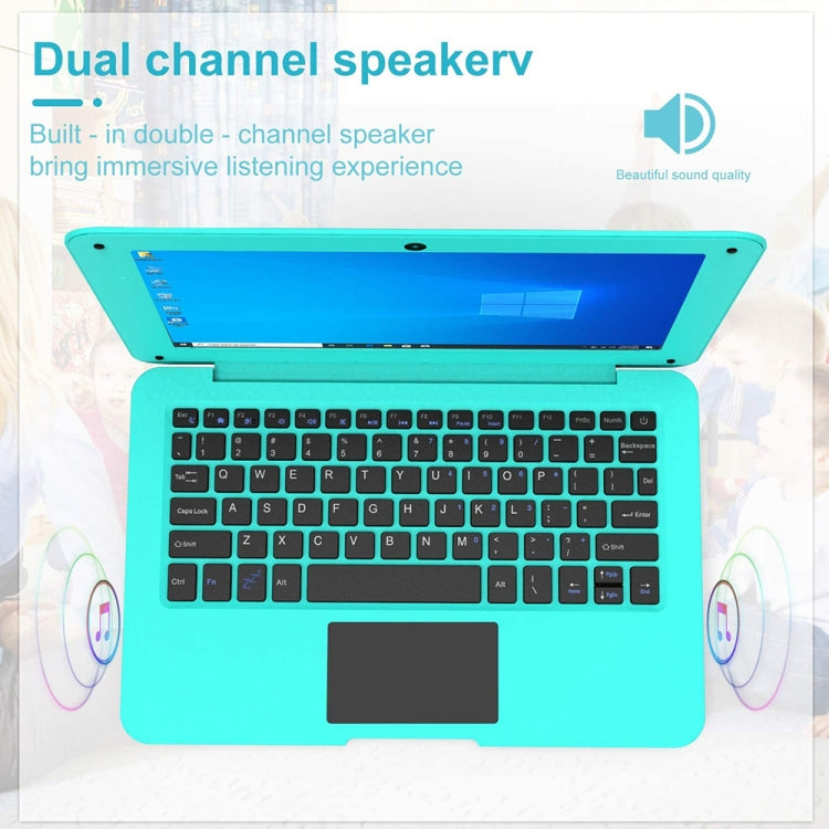 A133 10.1 inch Laptop, 2GB+64GB, Android 12,  Allwinner A133 Quad Core CPU 1.6Ghz, Support Bluetooth & WiFi, EU Plug(Black) - Others by buy2fix | Online Shopping UK | buy2fix