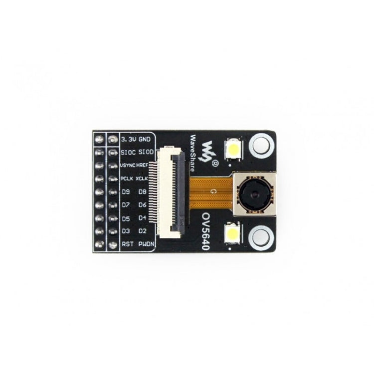 Waveshare OV5640 Camera Module Board (C), 5 Megapixel (2592x1944), Auto Focusing with Onboard Flash LED - Modules Expansions Accessories by Waveshare | Online Shopping UK | buy2fix